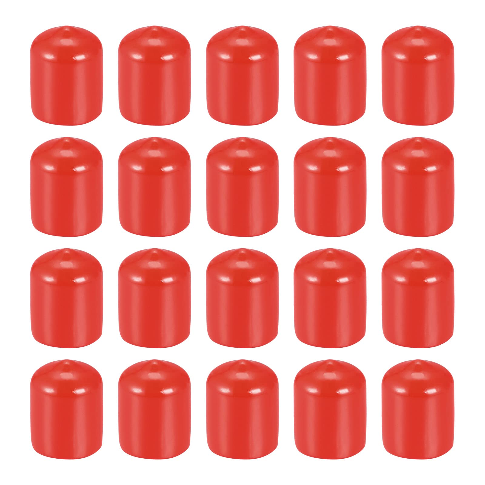 Tapas DMiotech de 5/8 pulgadas para cubrir tornillos expuestos y tubos metálicos, 20 unidades