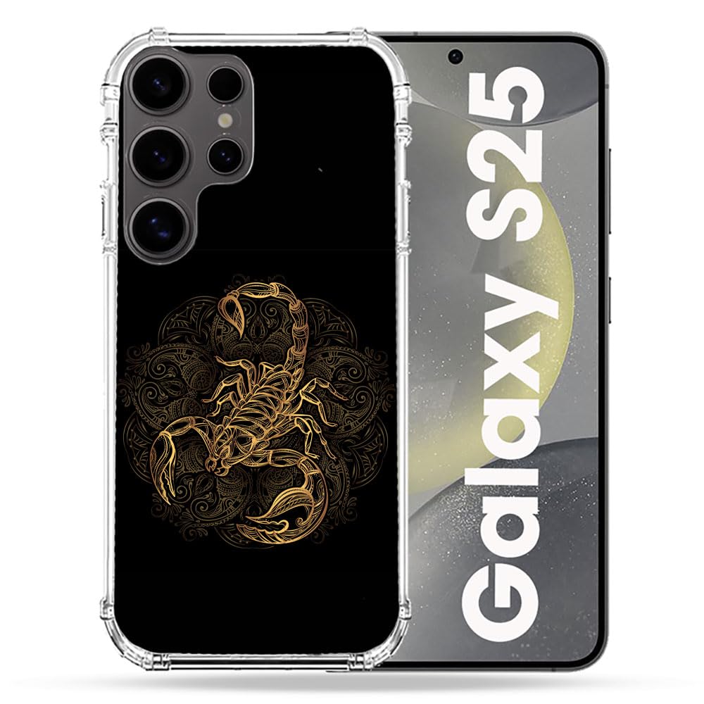 Coque Samsung S25 Cokitec renforcée scorpion housse silicone