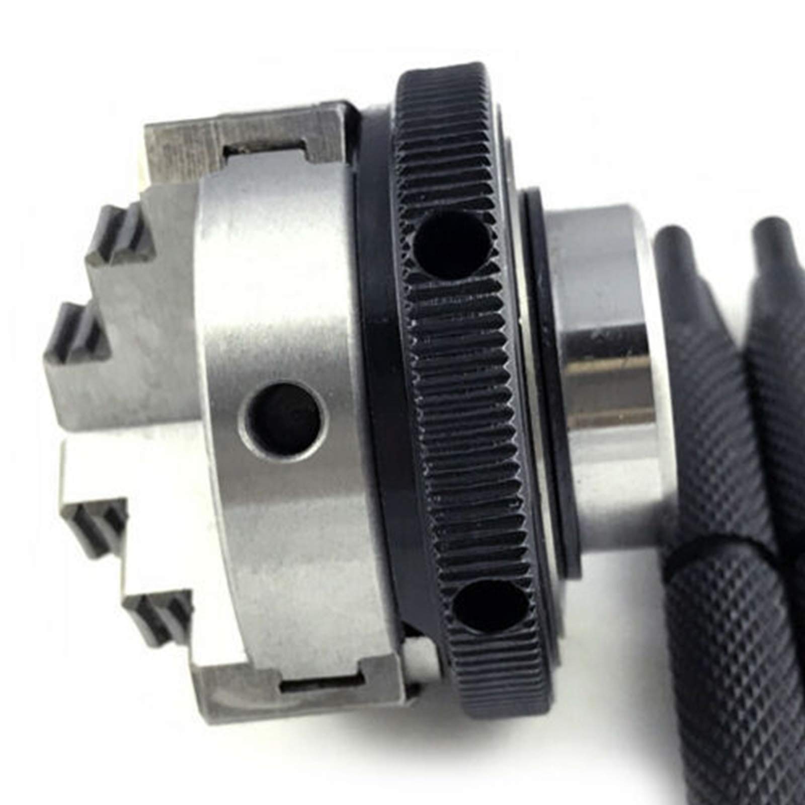 Portabrocas De Torno, 50 Mm Mini 3 Mordazas Autocentrante Reversible M14 Montaje De Rosca Torno Chuck Manual K01-50 Herramienta De Energía Eléctrica Chuck Autocentrante