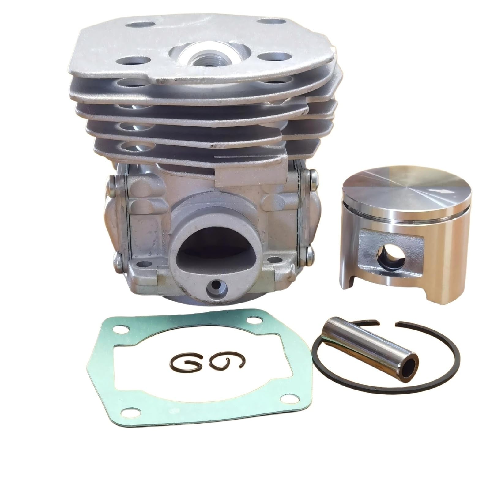 ISQJPVF for husq-Varna 353 Cylinder Piston Kit 45MM Chrome Coated