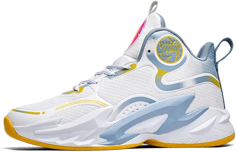 Unisex Basketball Shoes Breathable Non Slip Running Athletic Cushion Sports Fashion Sneakers - Image 3