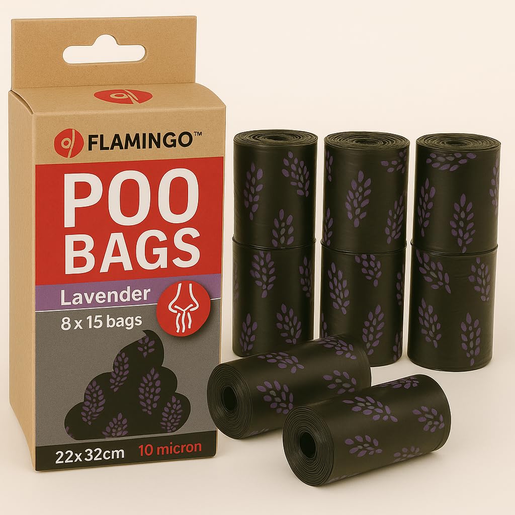 POOP BAG BASIC SCENTA WITH LAVENDER SCENT 8x15PCS