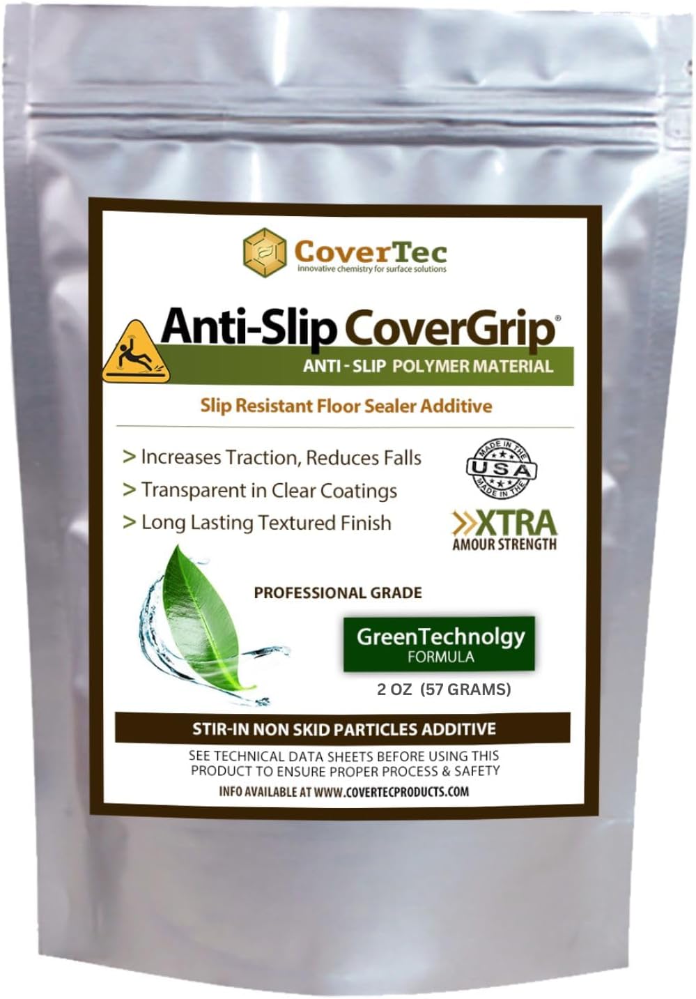 CoverGrip Anti Slip Additive for Sealers and Coatings (2 oz) Fine
