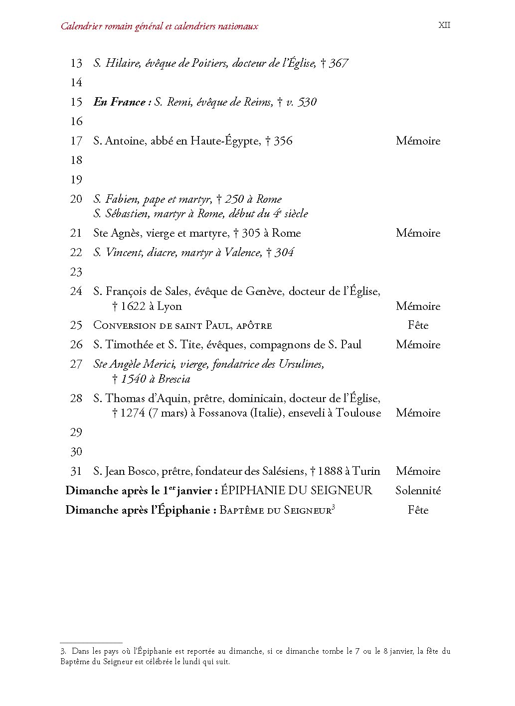 Lectionnaire des saints, messes rituelles, intentions diverses, messes votives, défunts