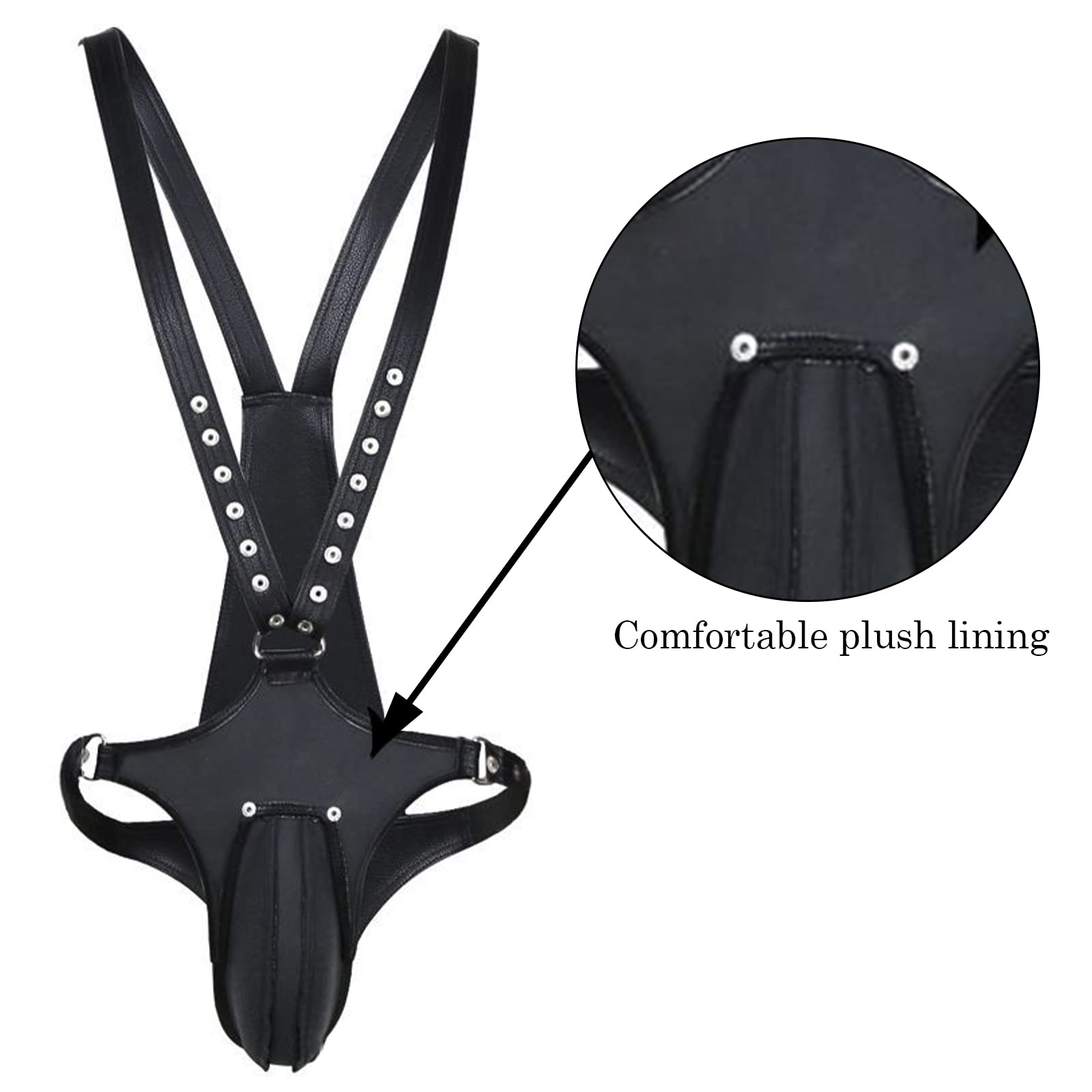 BDSMLOVE Imbracatura in pelle per uomo,Perizoma per uomo, Imbracatura gay, adulti sexy bondagerie, bdsm strap on sesso bondage sex toy