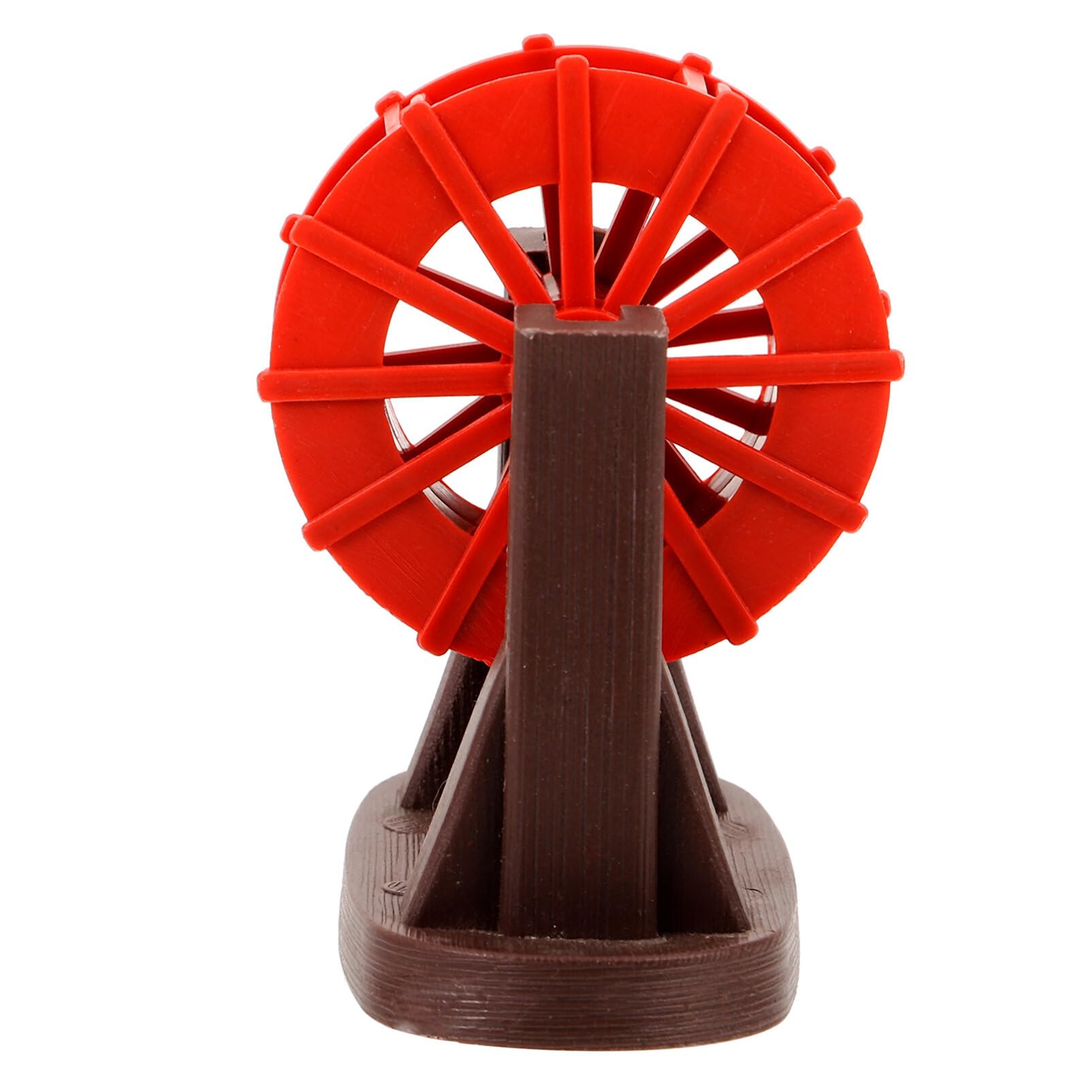 Luxshiny Waterwheel for DIY Miniature Waterwheel Water Fountain Mini Wheel Rockery Model Zen Garden Fountain Micro Landscape Ornament Tabletop Water Fountain Decor Miniature Water Wheel