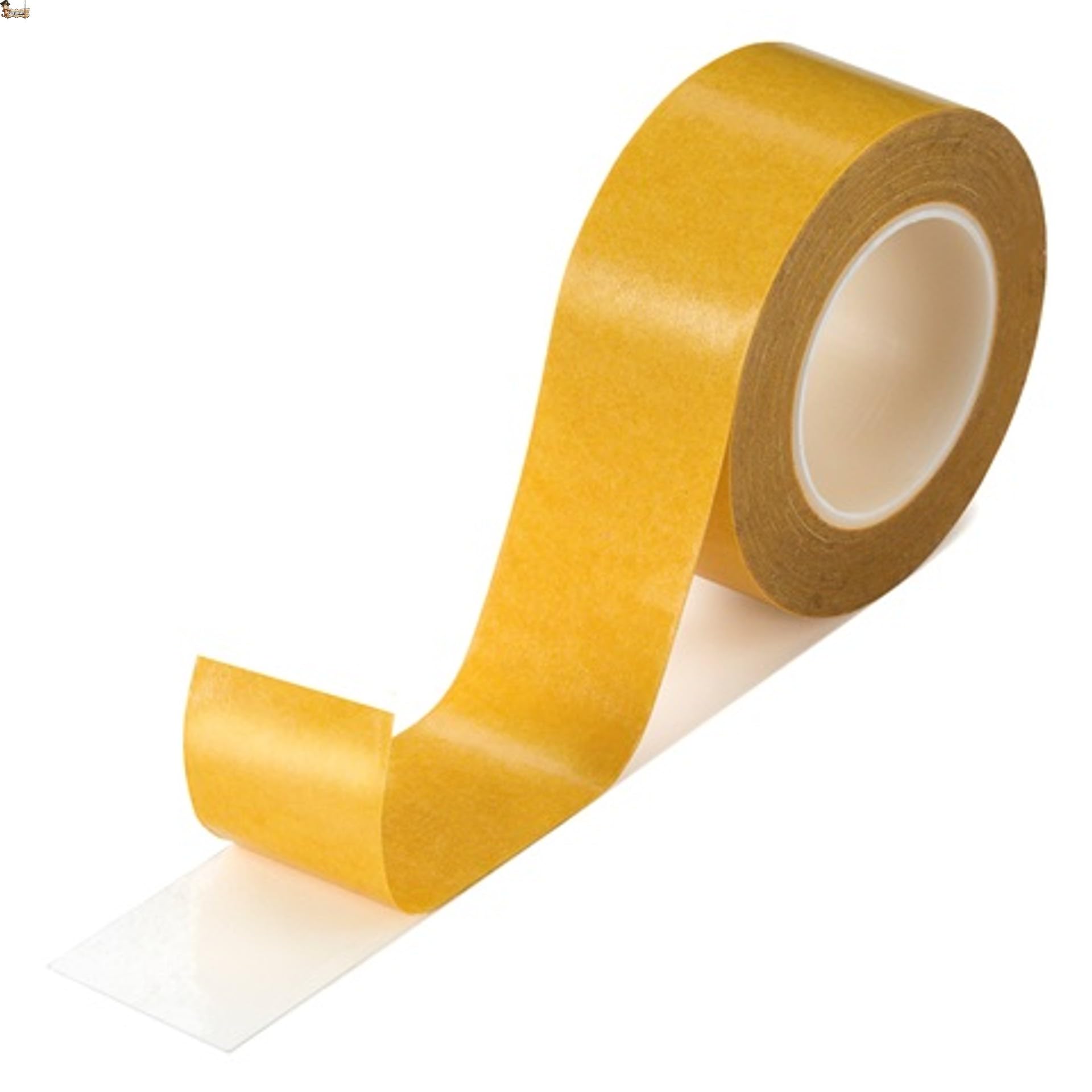BricoLoco.com Cinta adhesiva doble cara transparente. ¡¡¡Rollo 25 mts. de 50 mm.!!! Para pegar, embalar, manualidades, moquetas, tela, papel. Adhesivo inmediato y permanente (12)