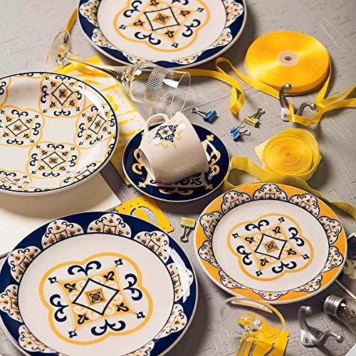 Aparelho de Jantar Cerâmica São Luís Floreal Oxford 30 Peças