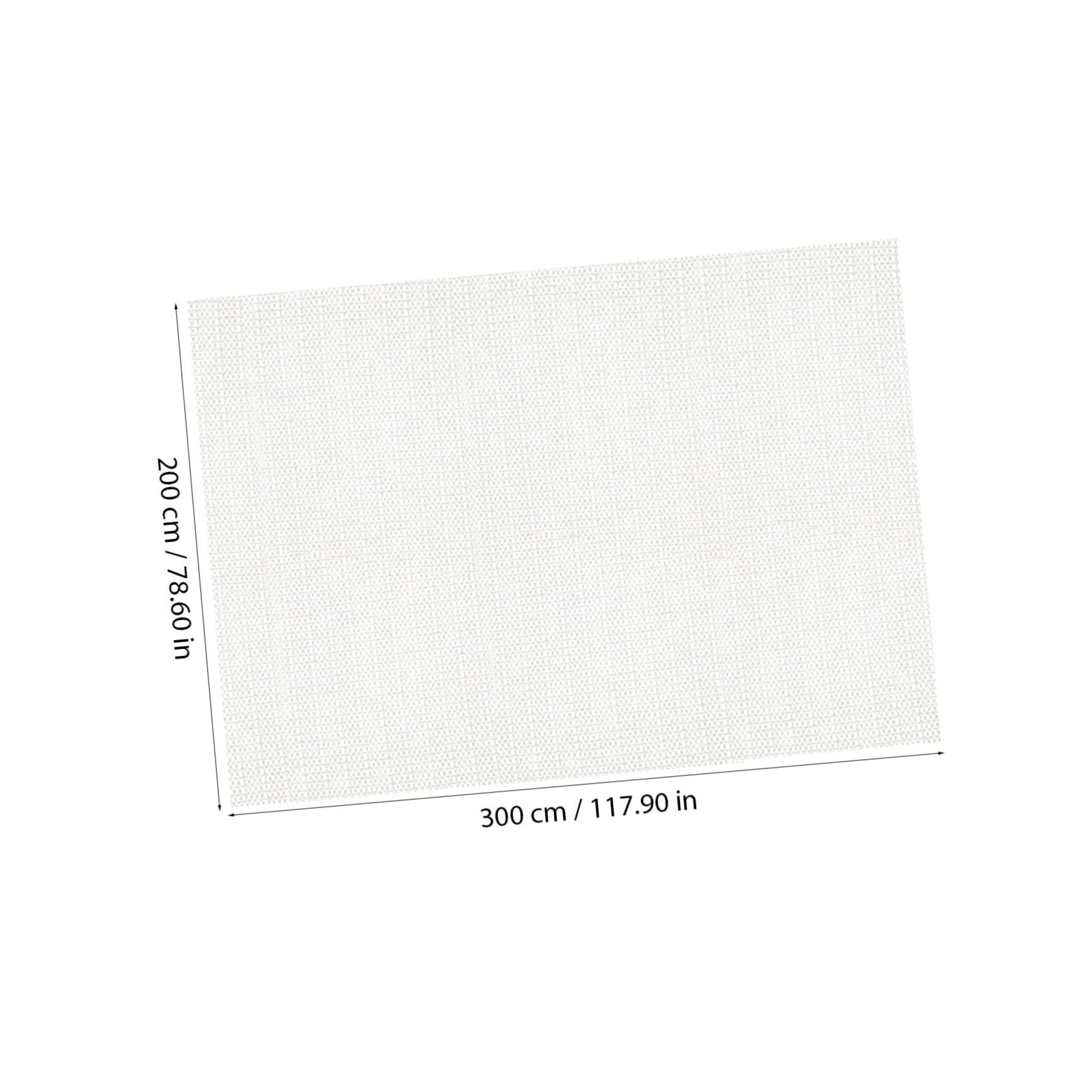 Cabilock -Tapis Antidérapant pour Moquette 200 X 300 Cm en PVC Robuste Anti-enroulement Protection Sols Parquet Bureau