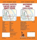 Ontario, Oregon / Payette, Idaho / McCall / Weiser / Emmett Street Map