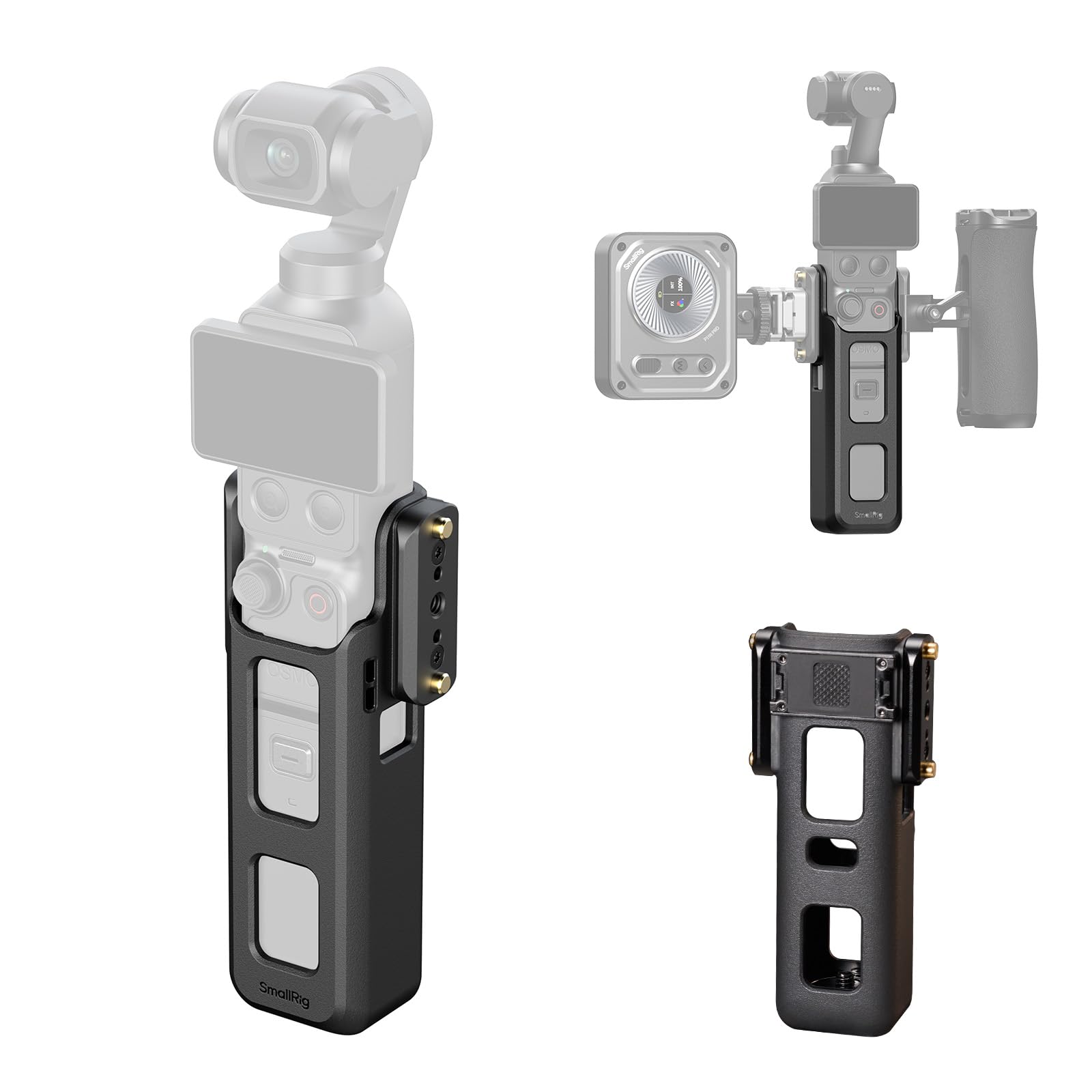 Amazon | SmallRig DJI Osmo Pocket 4P/4/3用拡張アダプターケージ