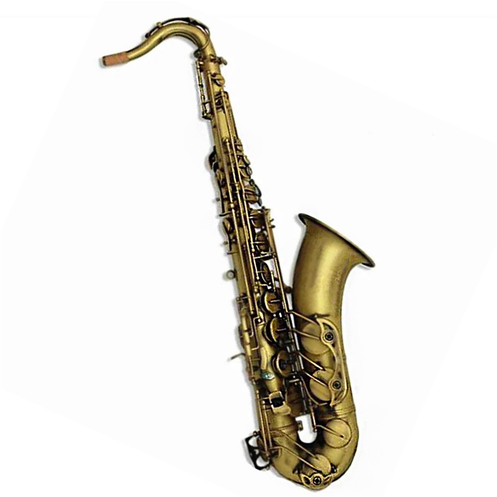 Profesjonalny Saksofon Tenorowy Bb Antyczny Mosiężny Saksofon Do Instrumentów Muzycznych Z Etui Na Ustnik profesjonalny Saksofon