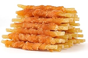 Butcher Shop Dog Treats - Chicken Wrapped Cod Sticks