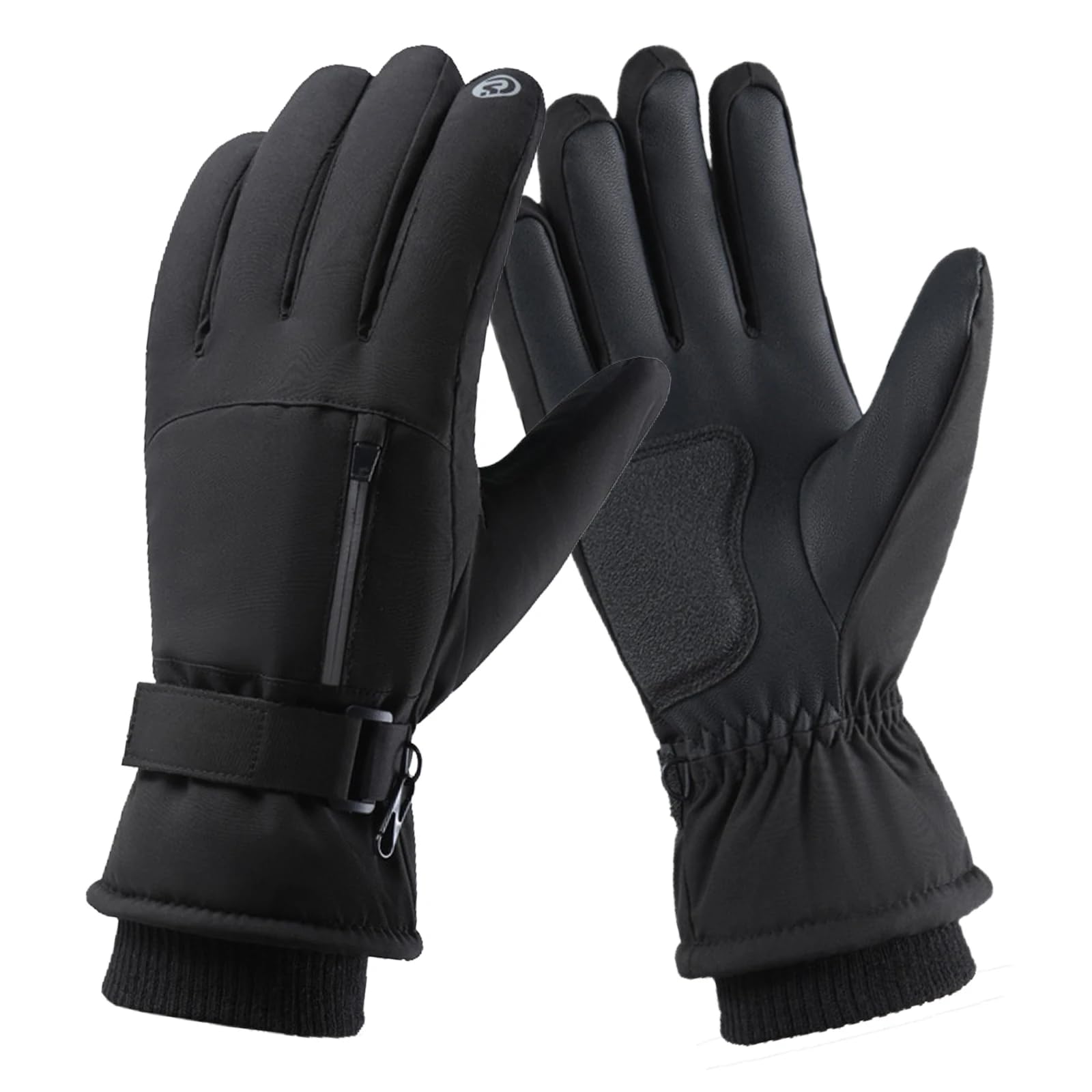 Guantes Invierno Impermeable Pantalla Táctil para Frio Ciclismo Running Esqui Snowboard Moto Calefactables
