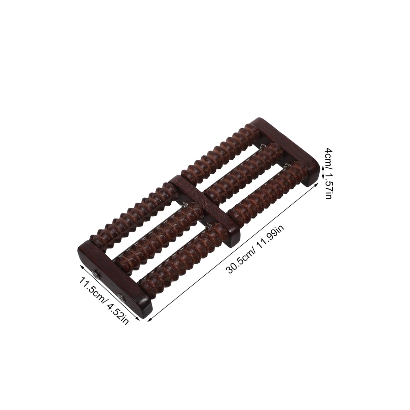 Rodillo para Pies Plantares de Madera, Masajeador Manual Compacto | Acupresión en Casa y Viaje, Relieve para Automasaje Profundo, Pensado para Abuela y Esposo