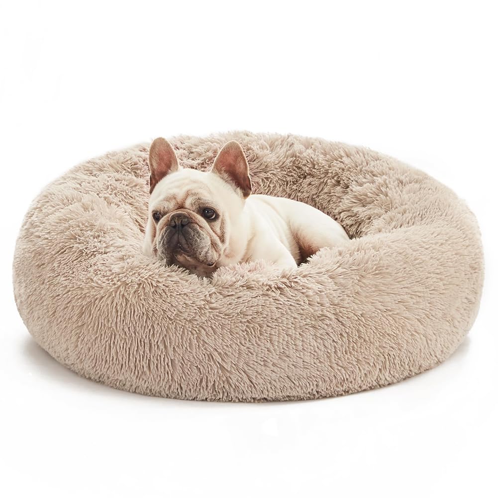 Lit moelleux pour chiens et chats grand format 120x120cm lavable solide