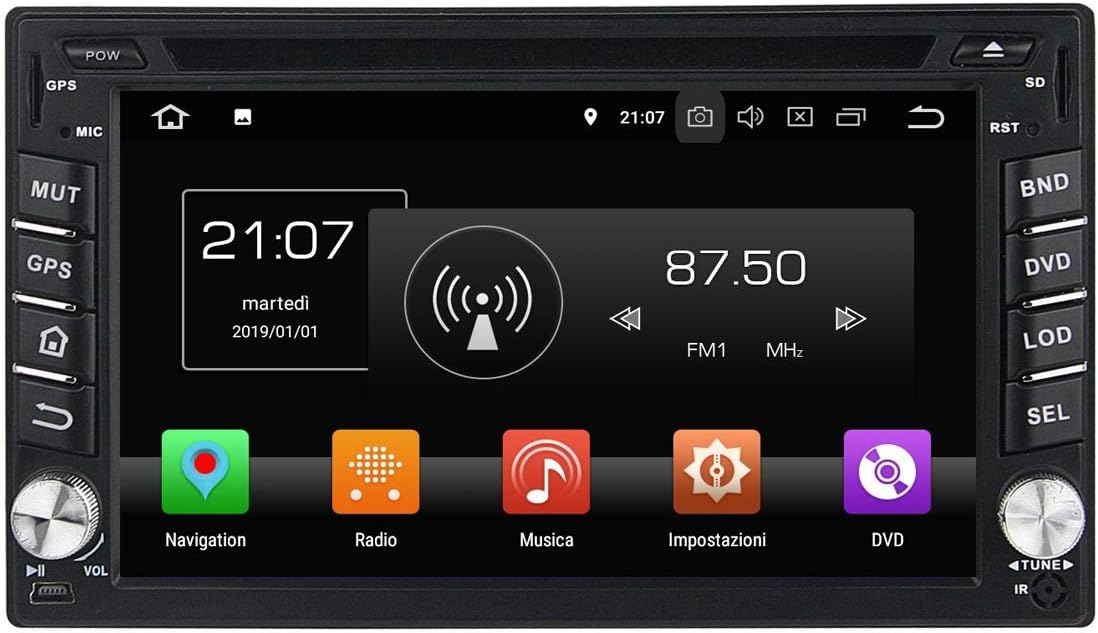 autoradio per la frontiera nissan