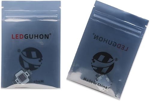 Miniatura 10 de 1 unids 10W chip LED de alta potencia rojo súper brillante componente emisor de luz diodo reemplazo cuentas de lámpara para iluminación DIY