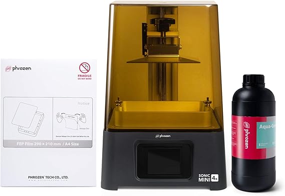 review Phrozen Sonic Mini 4K Printer Bundle with Phrozen Aqua Green Resin (1KG) & Phrozen FEP Film (1PC)