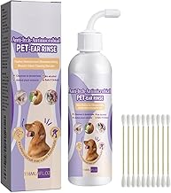 KOAHDE Ear Cleaner for Dogs and Cats, Hygiene for Ears, 118 ml, 1 PC, Cleaning Solution Ears Dogs and Cats, Eliminate Earwax and Odor