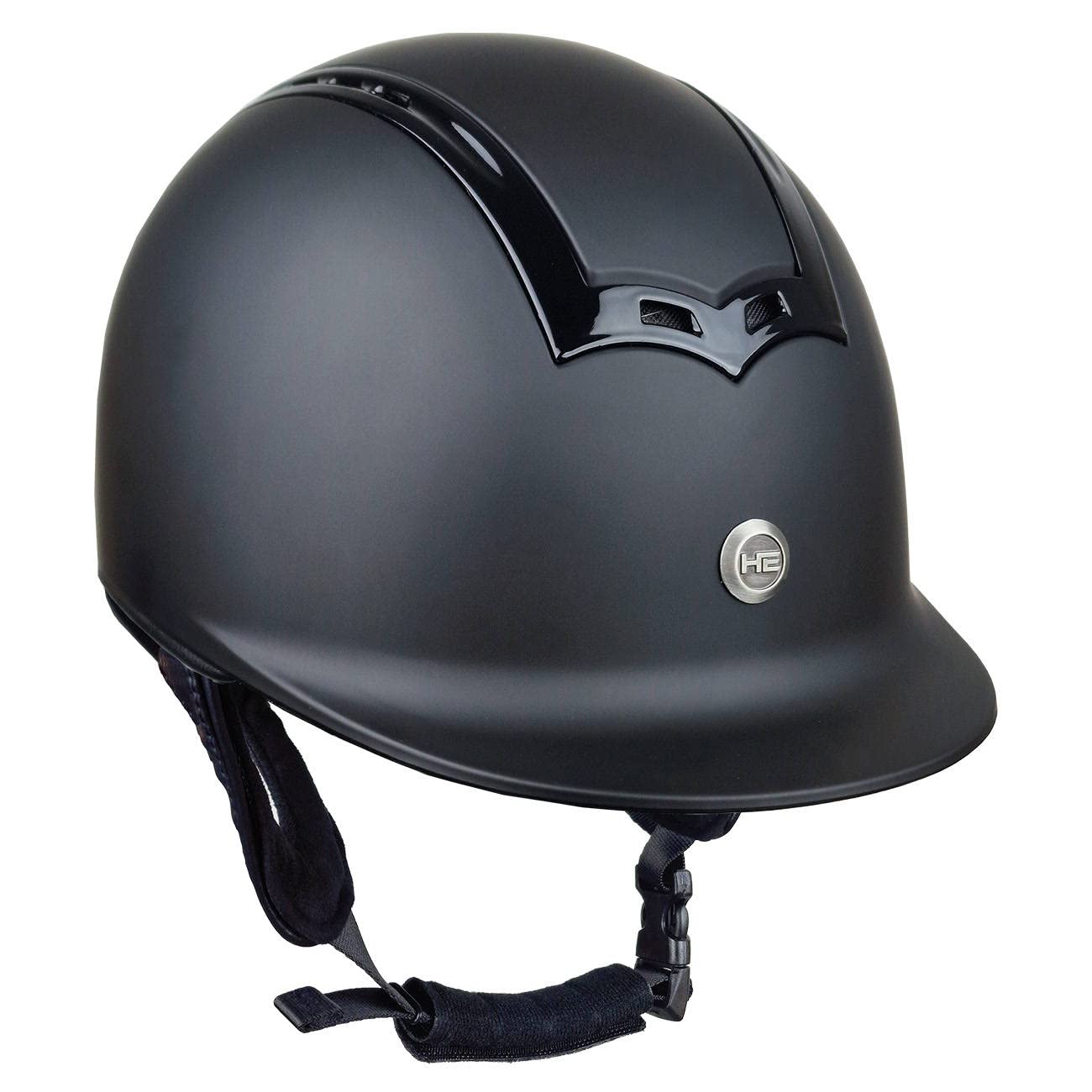 Genius Casco de equitación, Unisex, Negro, Medium