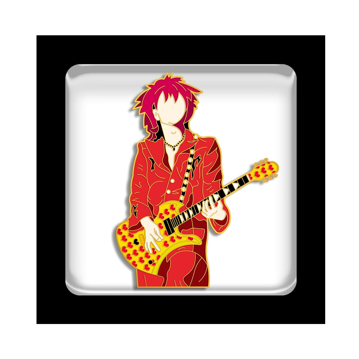 Amazon | ピンバッジ X JAPAN ブローチ hide 合金 バッジ ピンズ 