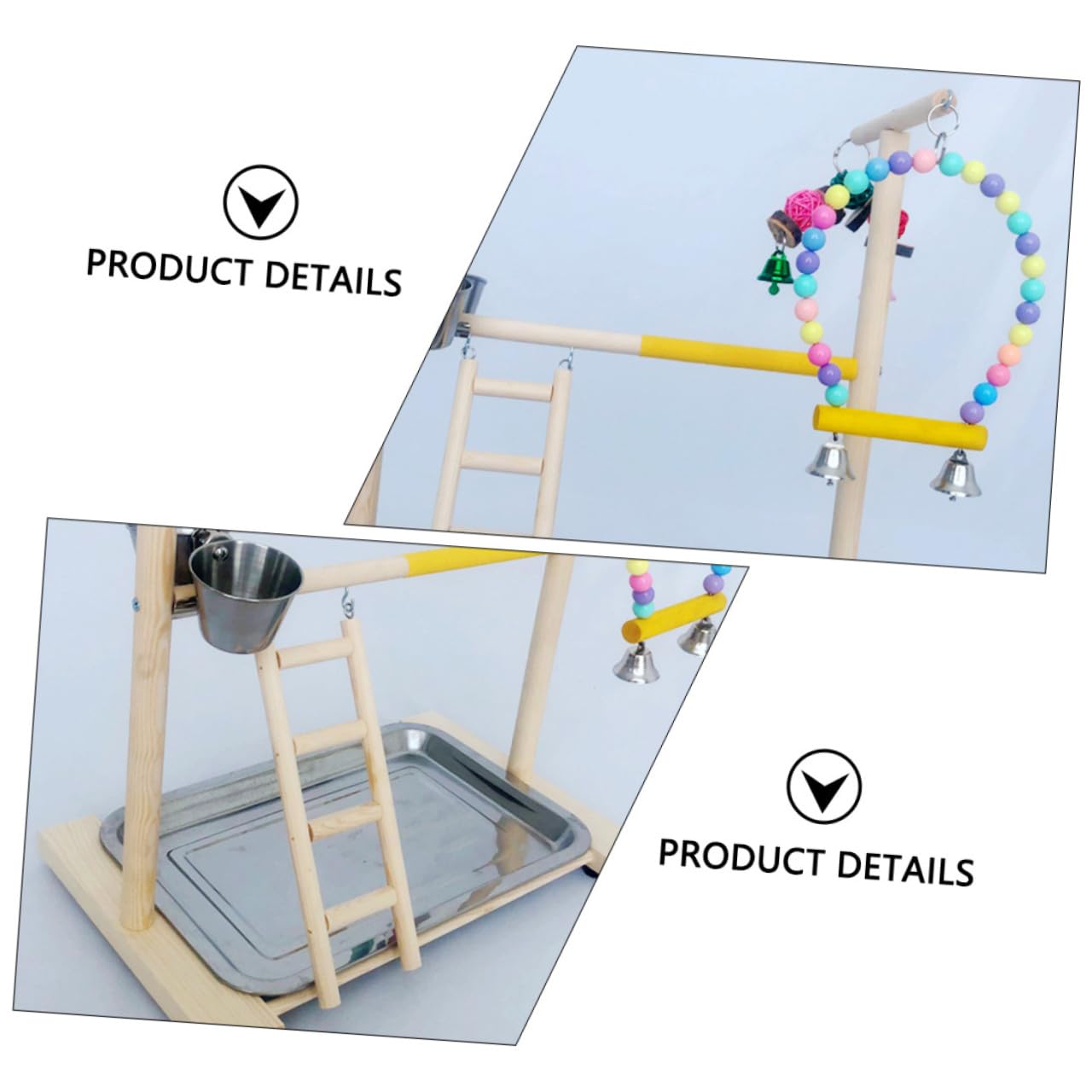 BESPORTBLE Soporte De Entrenamiento para Juguete De Equilibrio para Mascotas Ecológico