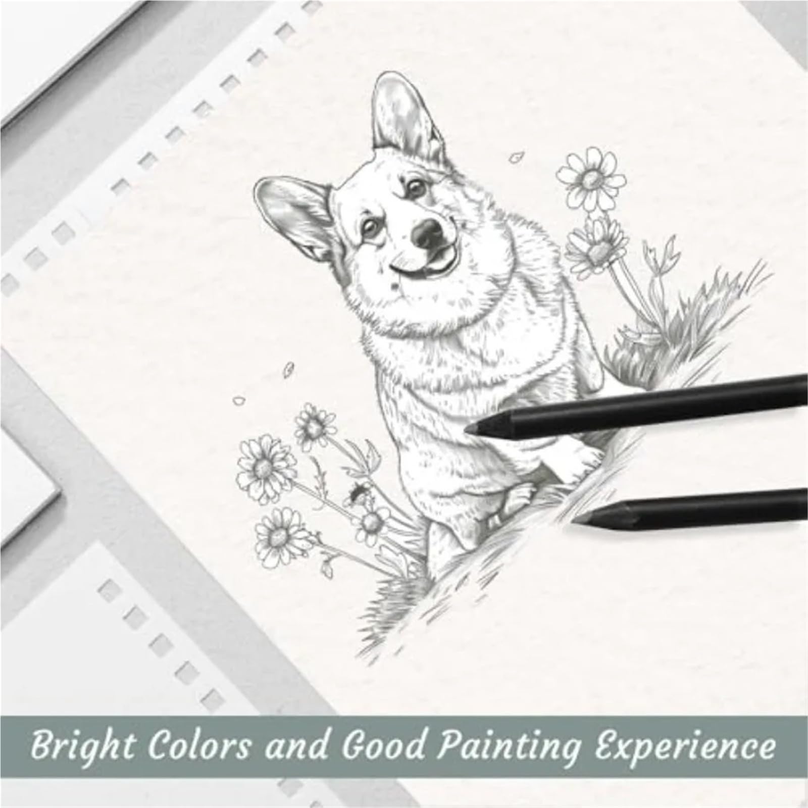 Album Da Disegno Con Rilegatura A Spirale Confezione da 4 piccoli quaderni for schizzi, mini quaderno for schizzi da 5,5 x 8,5 pollici, blocco con rilegatura a spirale da 68 libbre/100 g/m²