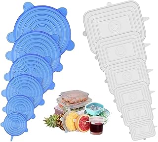 DELFINO Silicone Stretch Lids