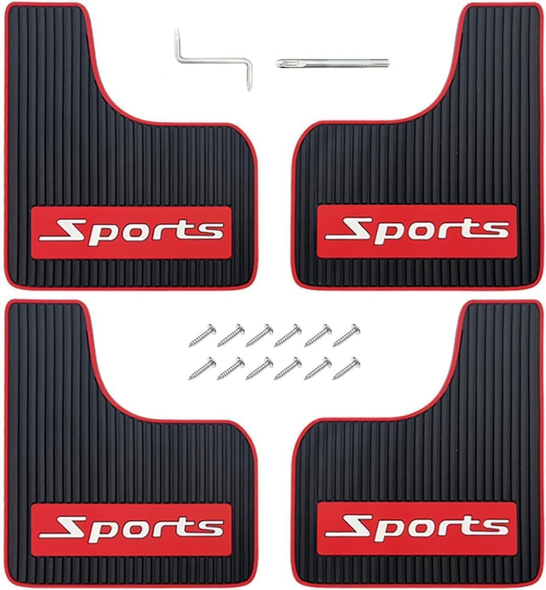 4 Pcs Soft Rubber Mud Flaps for Tank 500 hi4-thi4z 2022-2026, Splash Guards Dirt Protectors Heavy Duty Automotive Exterior Accessories