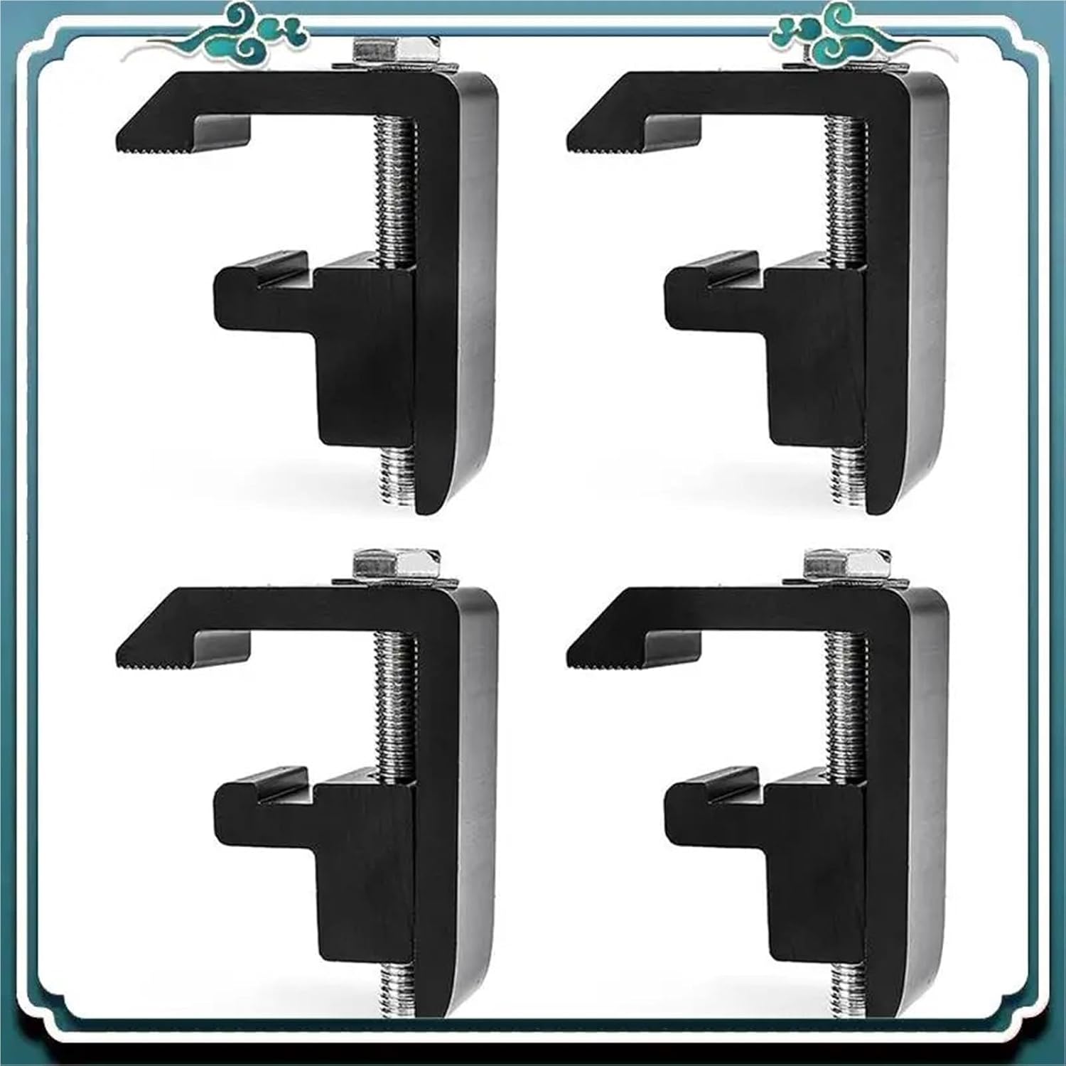 Camper Shell Clamps 4pcs Mounting Clip Universal Automotive Supplies Replacement Parts Accessories