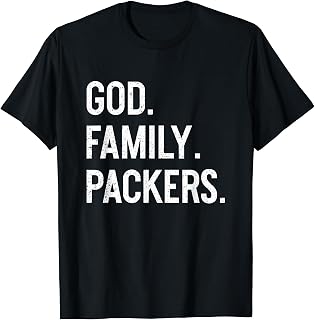 Christian Faith Quote - God Family Packers For Men, Women T-Shirt