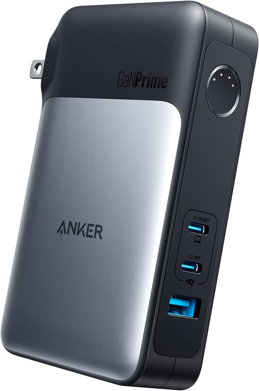 Anker GaNPrime Power Bank, 2-in-1 Portable Charger, 10,000mAh 30W USB-C Batte...
