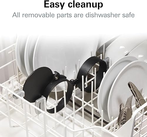 Miniatura 9 de Hamilton Beach 25475 Máquina de sándwiches de desayuno color gris 25475A individual Gris