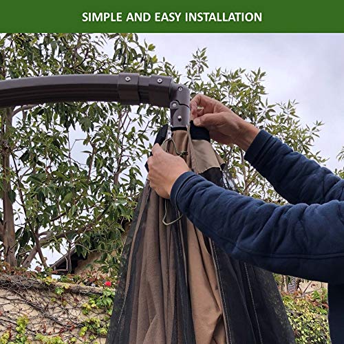 image for Formosa Covers Formosa Patio Umbrella Mosquito Screen Netting Covers A