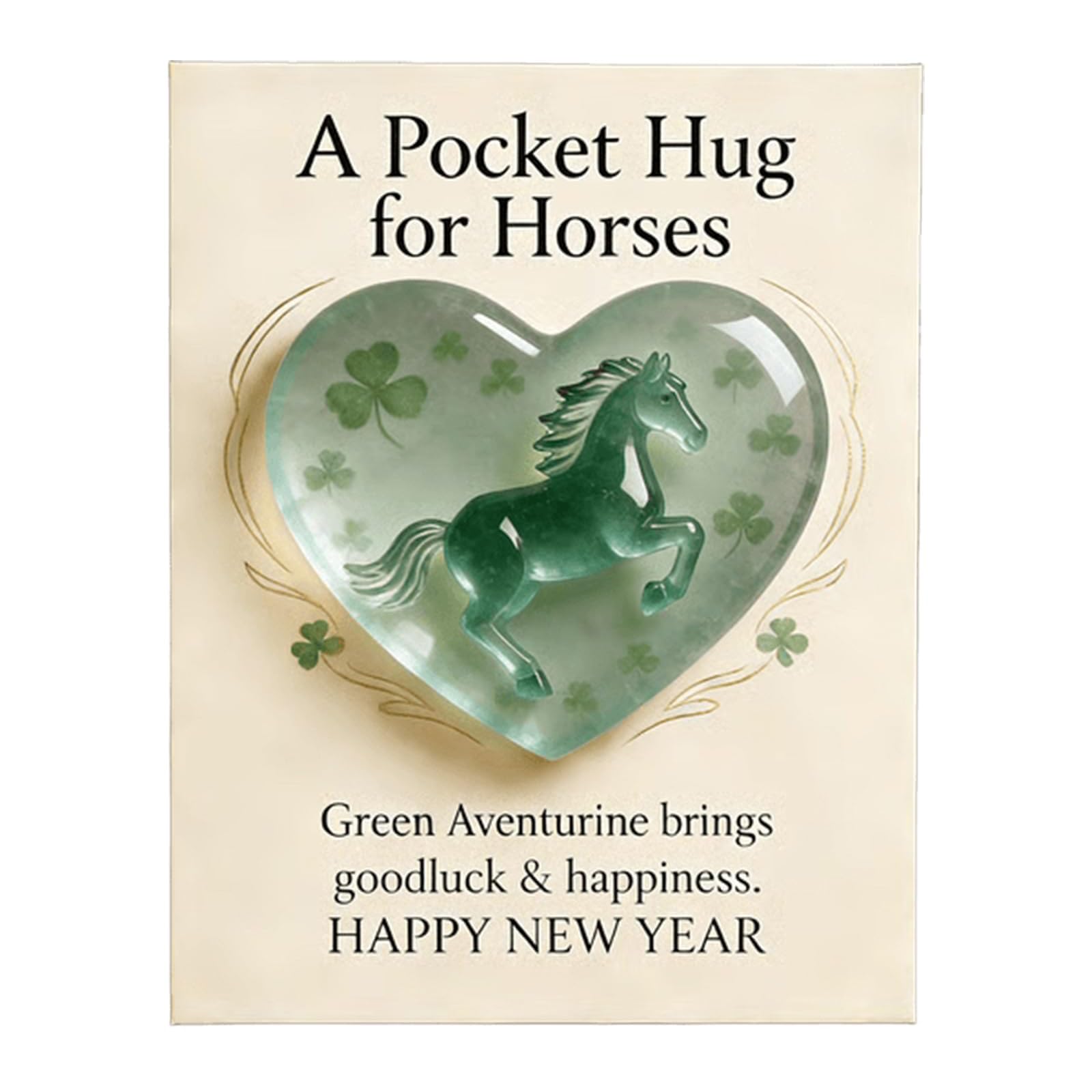 Style D Lucky Crystal Horse Figurine 2026 - Clear Amethyst Green Resin Year Of The Horse Statue, Good Luck Mascot Ornament, New Year Zodiac Desk Decor, Symbol Of Strength, Wisdom & Success