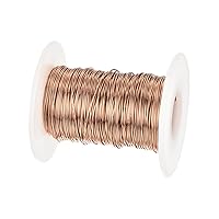 Vista 51 de MECCANIXITY - Alambre magnético de calibre 46 AWG - 0.04mm Hilo de cobre esmaltado - Bobina de alambre magnético de 14669 pies (4471m) - 50g Grado F