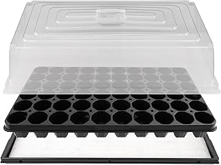 GREEN24 Hydroponik 1260 XXL Profi Zimmergewächshaus hoch mit 60 Töpfen, automatischer Bewässerung für die Anzucht mit Kapillarsystem als Treibhaus Gewächshaus (60XXL)