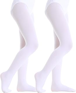 Toddler Girls Tights Dance Ballet Footed Leggings Ultra Soft Stockings for Kids Students
