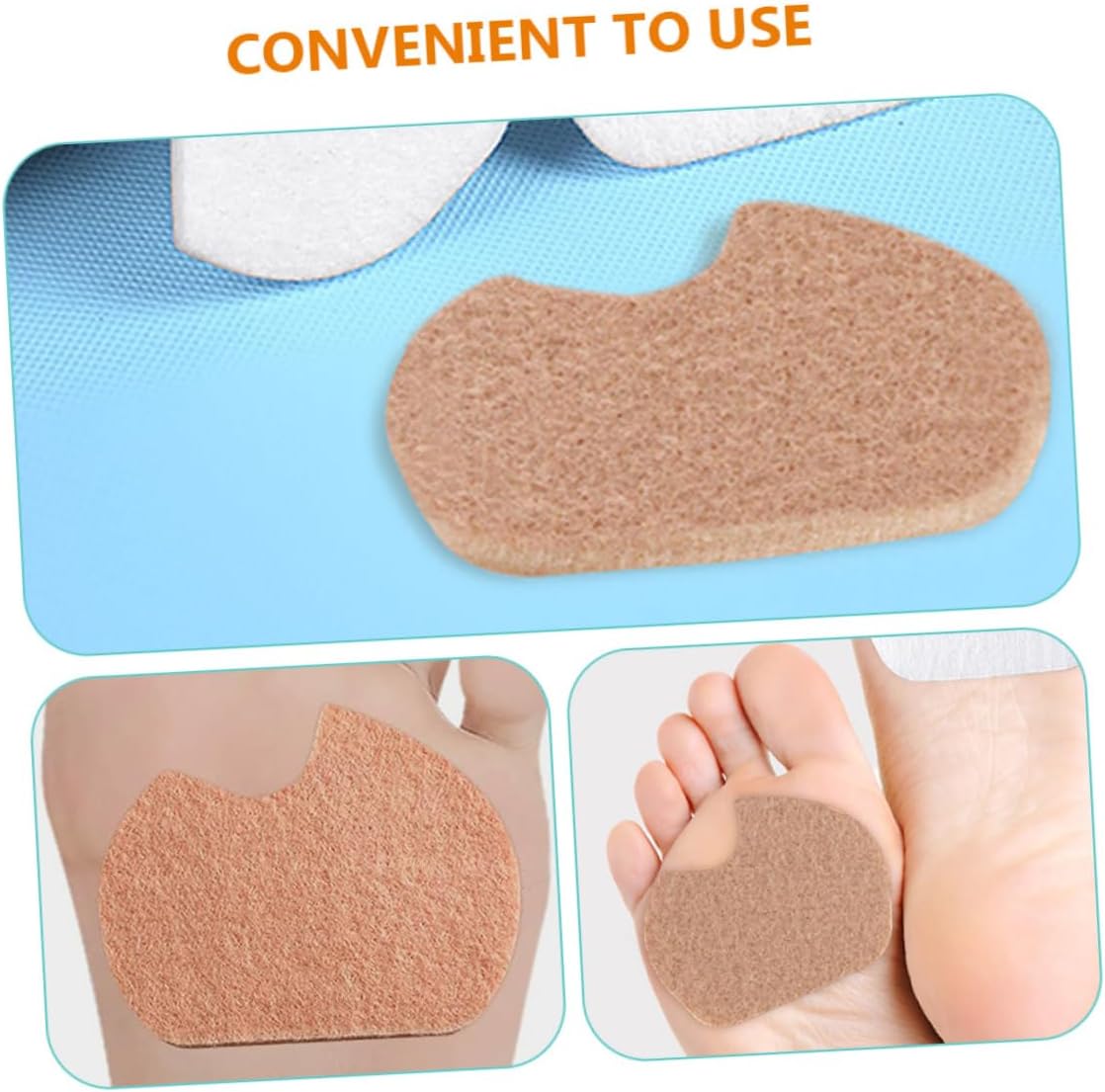 Gatuida 18pairs Forefoot Pads Shoe Gummies for Heels Forefoot Cushion Foot Pads Prevent Soreness
