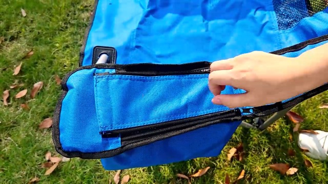 ptlsy Silla de Camping Plegable Portátil con Sombrilla para Adultos (Blanco) miniatura 7