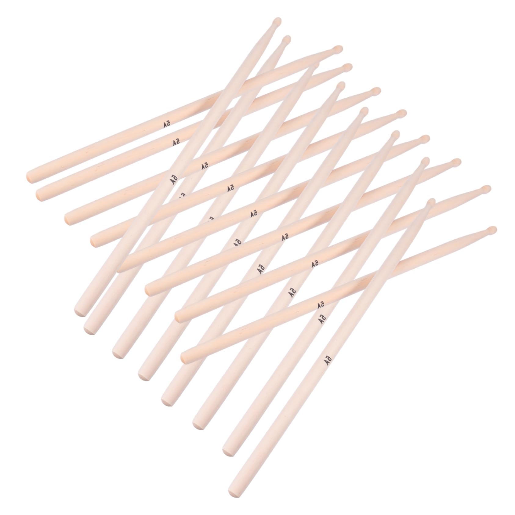 Toddmomy 20stücke Holz-drumstick Ahorn mit Tragetasche Drumsticks aus Ahornholz Passend für Schlagzeug