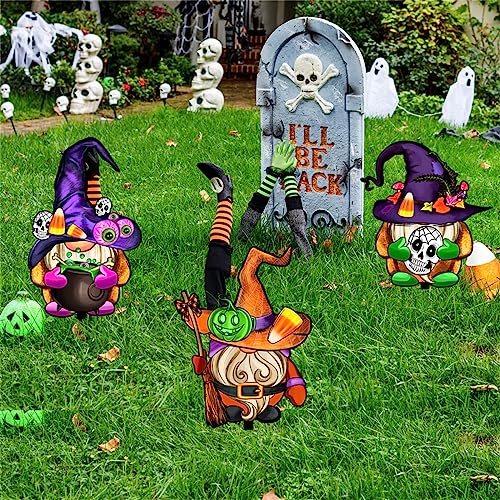 Panneau de sorcière d'Halloween durable pour éviter les décorations jetables - 3