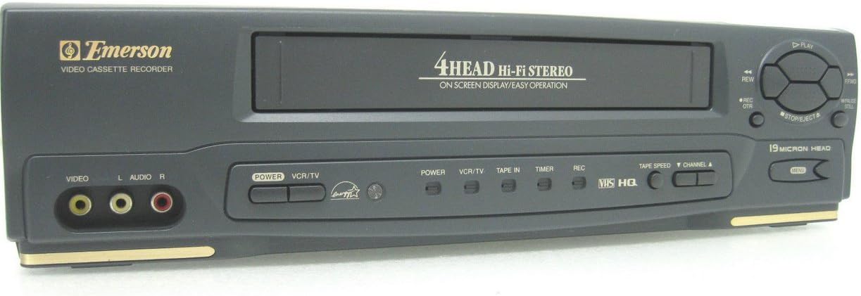 Emerson ewv601b VCR Stereo Hi-Fi