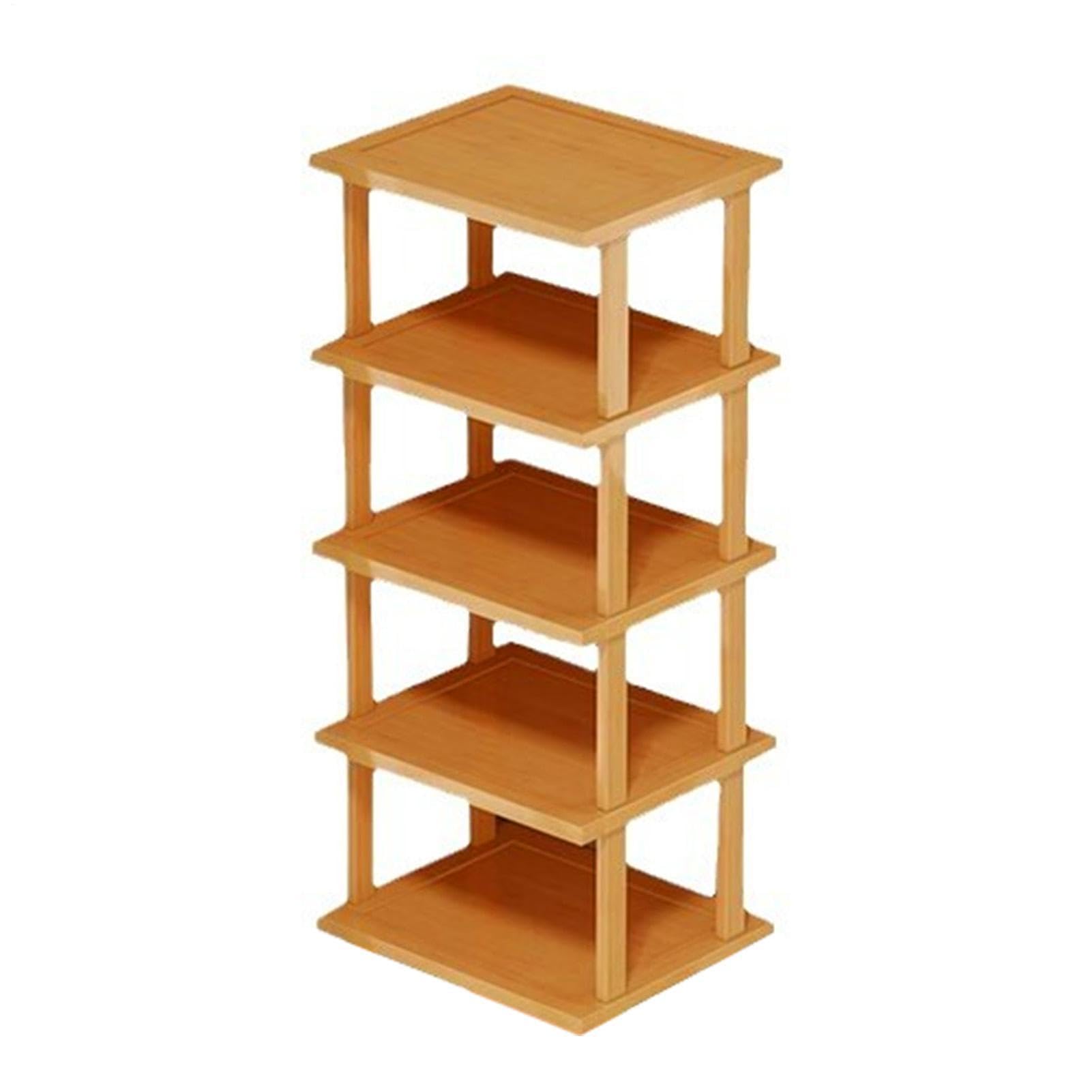 Meuble chaussures vertical contre le désordre de l'entrée à 5 étages