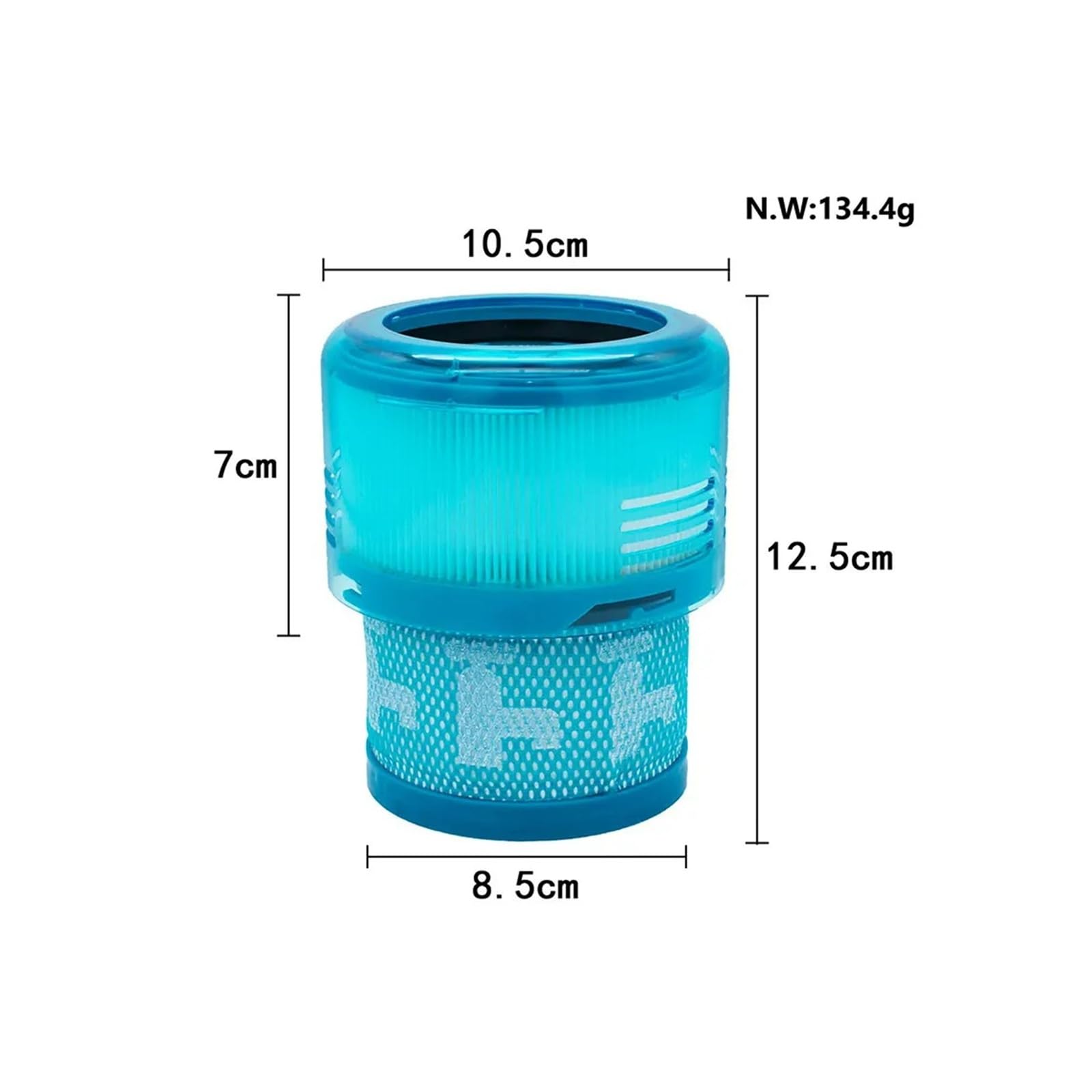 Compatibile Con Dyson, Gen5 Detect Outsize Aspirapolvere Filtro Posteriore Accessori Kit Di Pezzi Di Ricambio For Accessori Di Ricambio(4pcs)