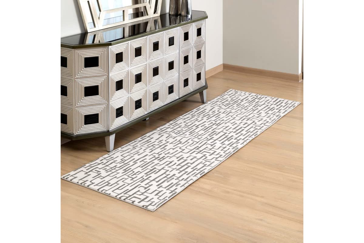 Pan Emirates Mallory Rug 80X230Cm- Grey