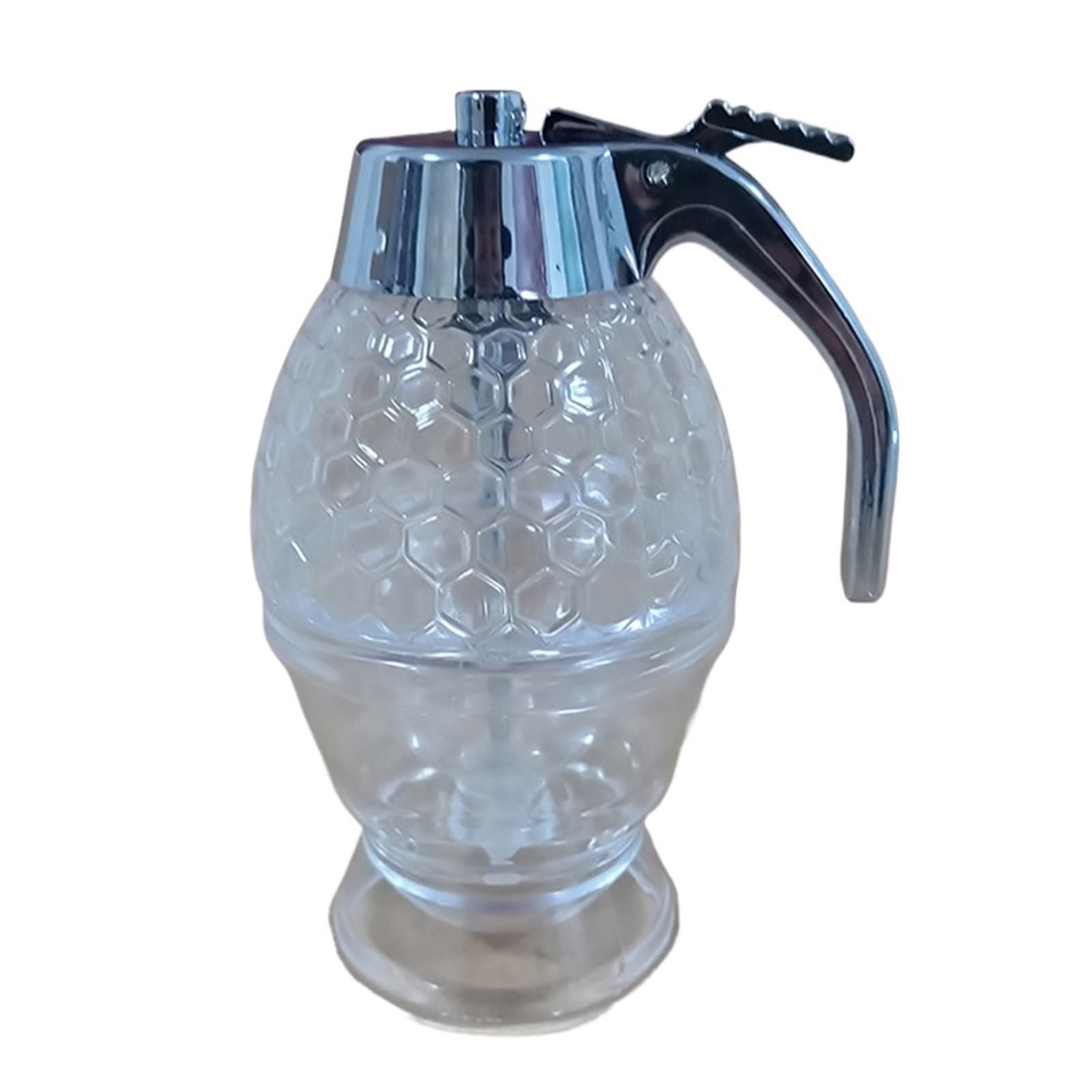 EnxJire Honey Dispenser Honey Container with Stand Pourer Dispenser No Drip Olive Oil Bottle for Home Kitchen Storing and Syrup