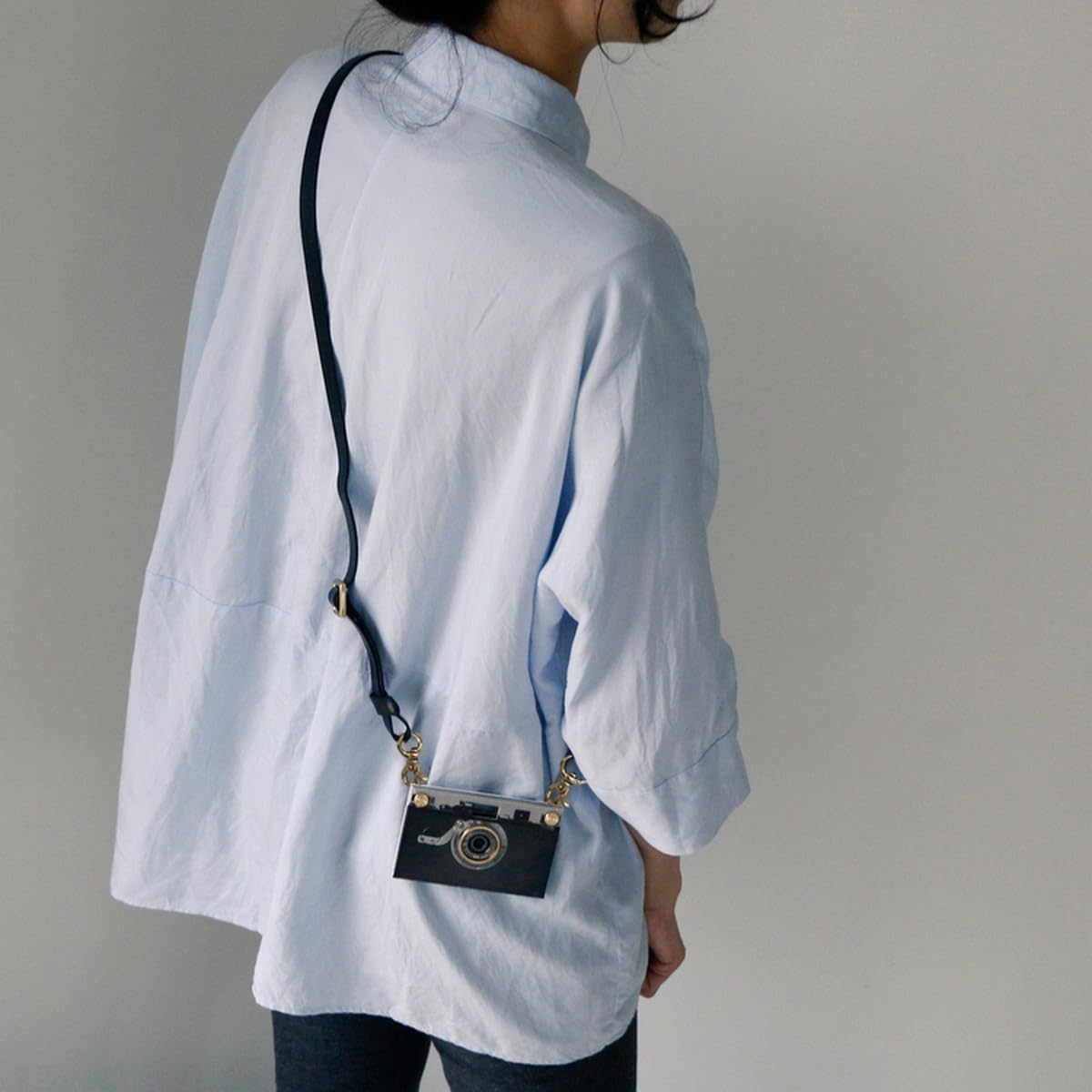 未組立　PaperShoot　PS565 ストラップ付　ペーパーシュー Amazon | ペーパーシュート(papershoot) Leather Strap Black（レザー