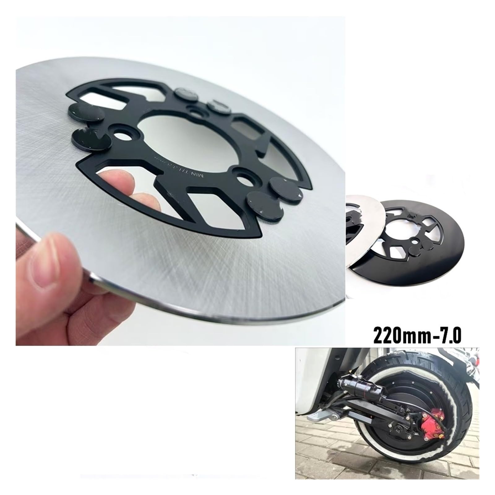 Per Ninebot BWS RSZ Niu N1S Dischi freno per motocicletta